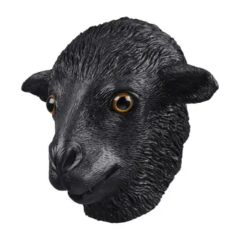 

Sheep Ram Mask Animal Farmyard Sheep Full Head Ram Latex Masks Halloween Christmas Cosplay
