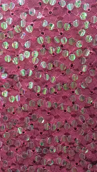 

2020 African Swiss Voile Laces In Switzerland 5yards chiffon lace fabric with sequins good quality sequins chiffon XHDE281