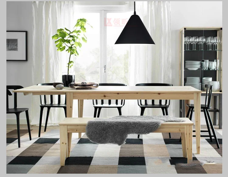 Chandelier Modern Vintage Industrial Ventilation Network Coffee Restaurant Black And White with Pattern Simple Coffee Shop Bar C