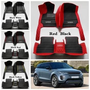 

Custom Car Floor Mats for Land Rover Range Rover Evoque Discovery LR2 LR3 LR4 Freelander Range Rover Sport Velar Suvs Foot Pads