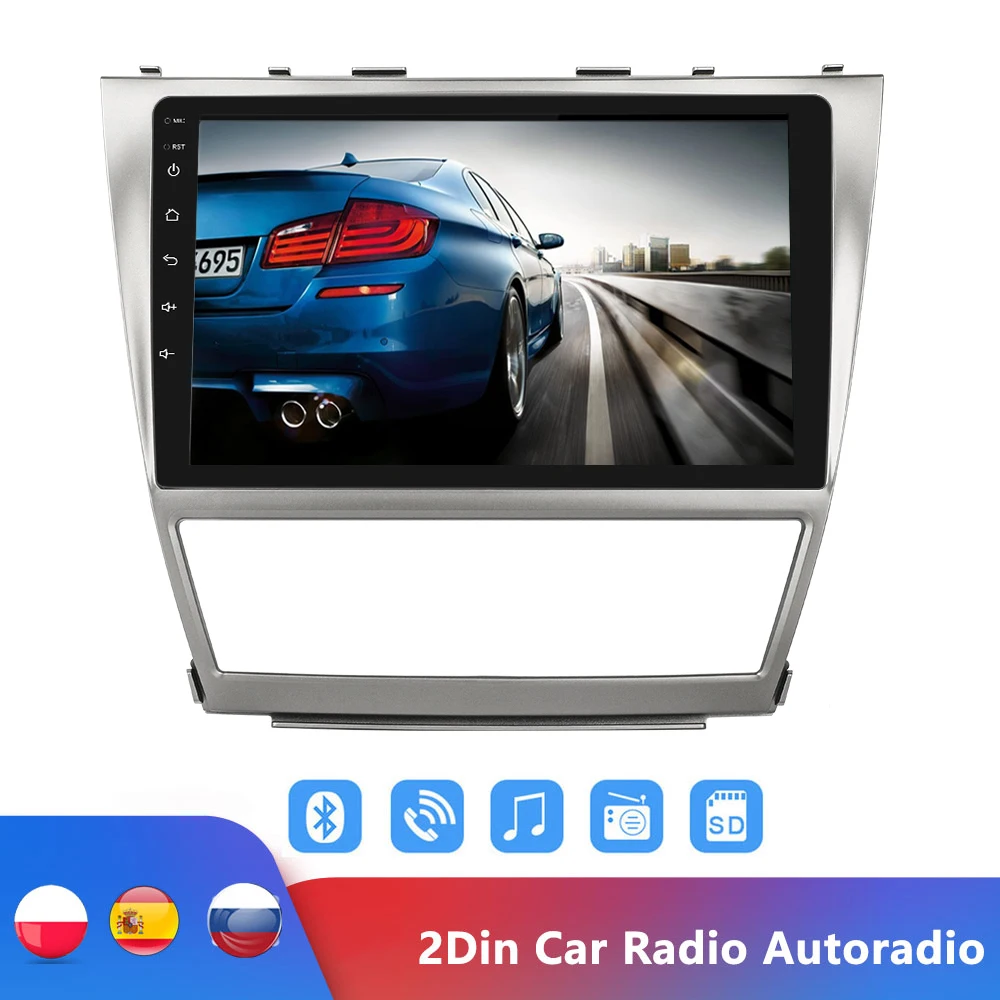 Мультимедийный плеер для Toyota Camry автомобильный мультимедийный на Android 10 1 с