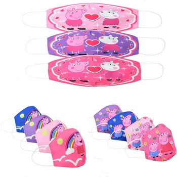 

2020 New Peppa Pig Washable Face Breathing Children Adult Mask Cycling Anti Dust Environmental Mouth Mask Respirator Cotton Mask