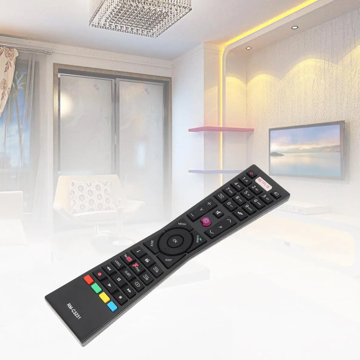 ИК 433 МГц RC49141 ТВ пульт дистанционного управления подходит для Hitachi tv 32HB1W66l/40HB1W66l/32HB4T41 32HB4T61-Z/2HB4T61H/32HB4T62/32HB6T