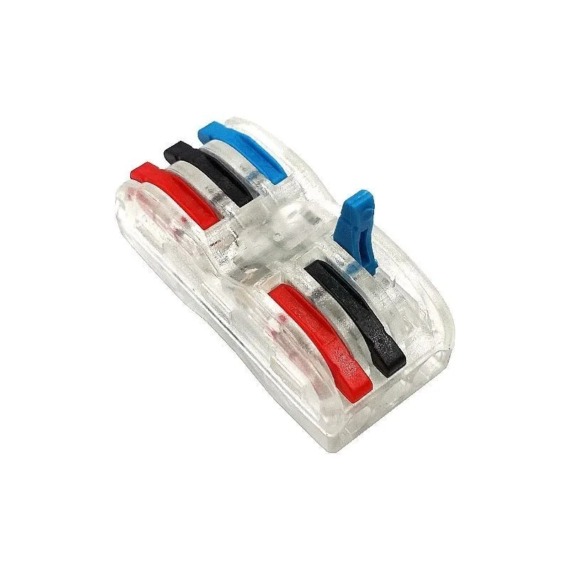 Тип оптовой электрической проводки клеммы бытовые провода соединители Клеммы для быстрого подключения проводов ламп и фонарей