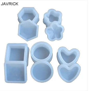 

5 Pcs Box Resin Molds with lids Silicone Molds for DIY Craft Making Ashtray