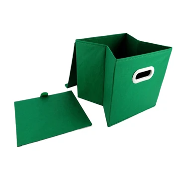 

Spinning Cloth Folding Cover Storage Box with Handle Storage Box Finishing Clothing Storage Racks and Basket