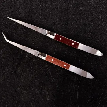 

Jewelry Welding Tweezers Rebound Curved Straight Soldering Tweezer Selflock Jewelers Repair Jewelry Making Tools
