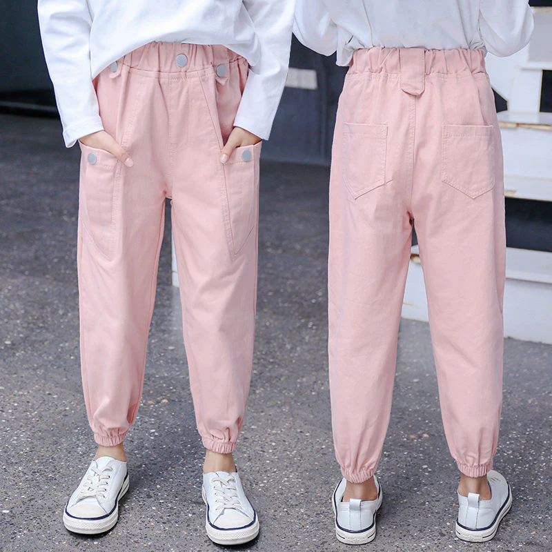 baby pink cargo trousers