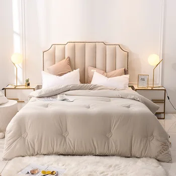 

Duvet Insert Blanket Filling Feather Down Quilt Duvet King Queen Twin Size New Style Down Comforter For Winter &Autumn