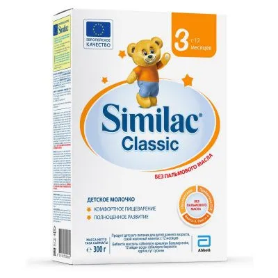 Сухая молочная смесь Similac Classic 3 для детей от 12 мес. 300г