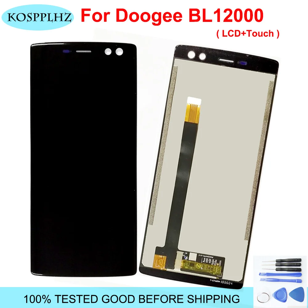 Для ЖК-дисплея 6 0 &quotDoogee BL12000 фотосессия bL 12000 Doogee Pro ЖК-дисплей черный/синий