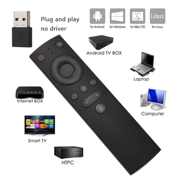 

TZ02 2.4GHz Wireless Remote Control With USB Receiver Voice Input For PC