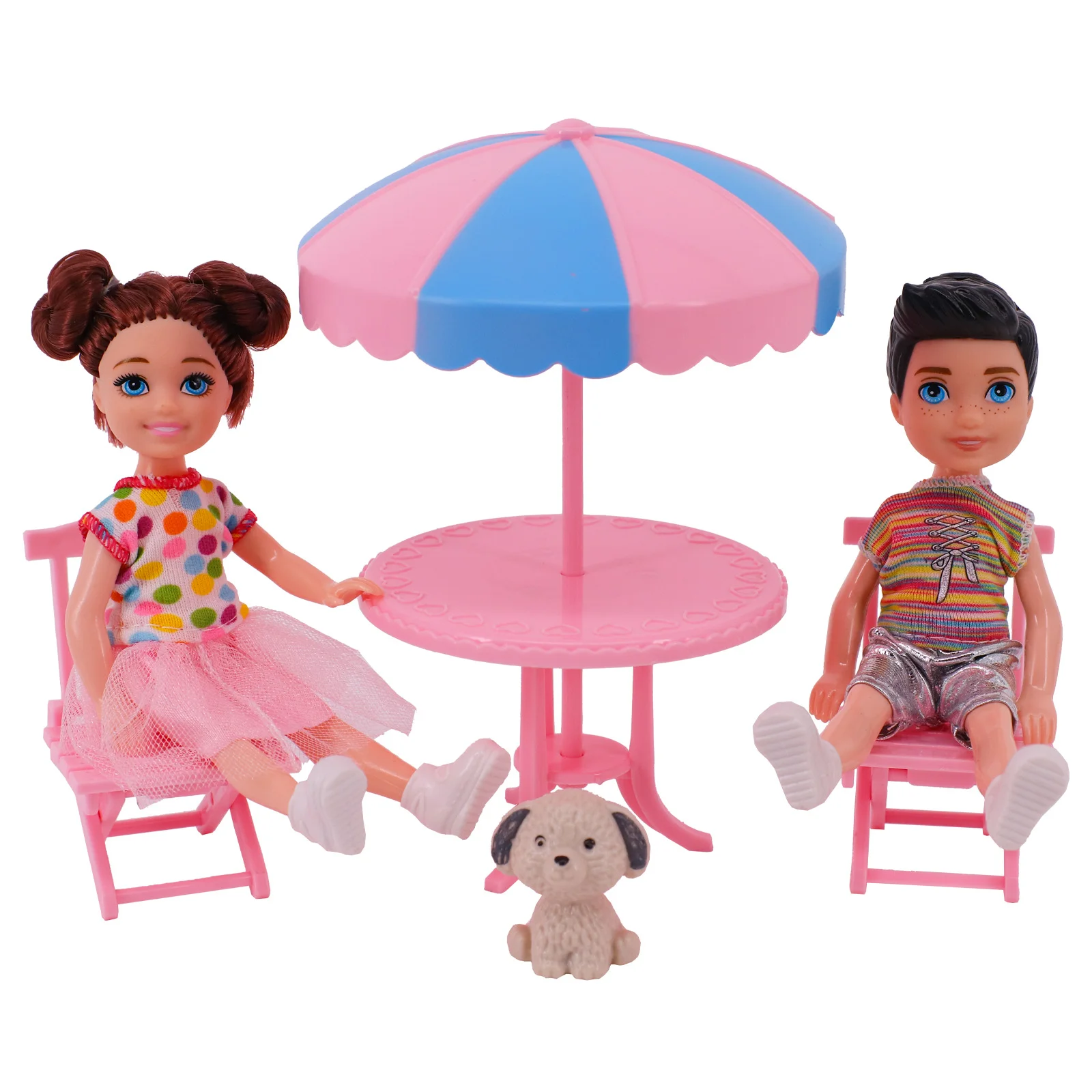 Doll House Accessories Furniture Chair Shoe Rack Mirror Suitable For 30Cm Dolls And Bjd 1:12 Toys Diy