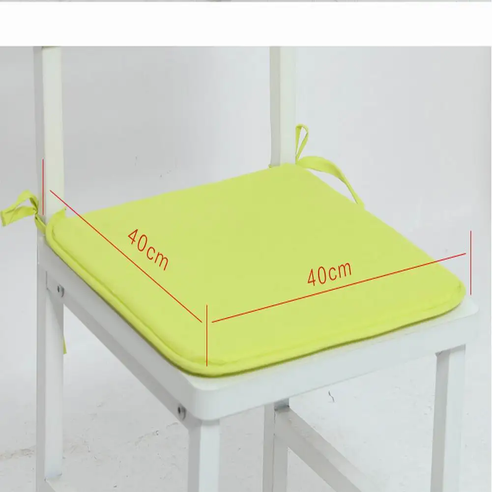 Seat Pads Chair Cushion Square Multicolor Garden Patio Home Kitchen Office Chair Indoor Outdoor Dining Chair Cushion 40*40cm 6