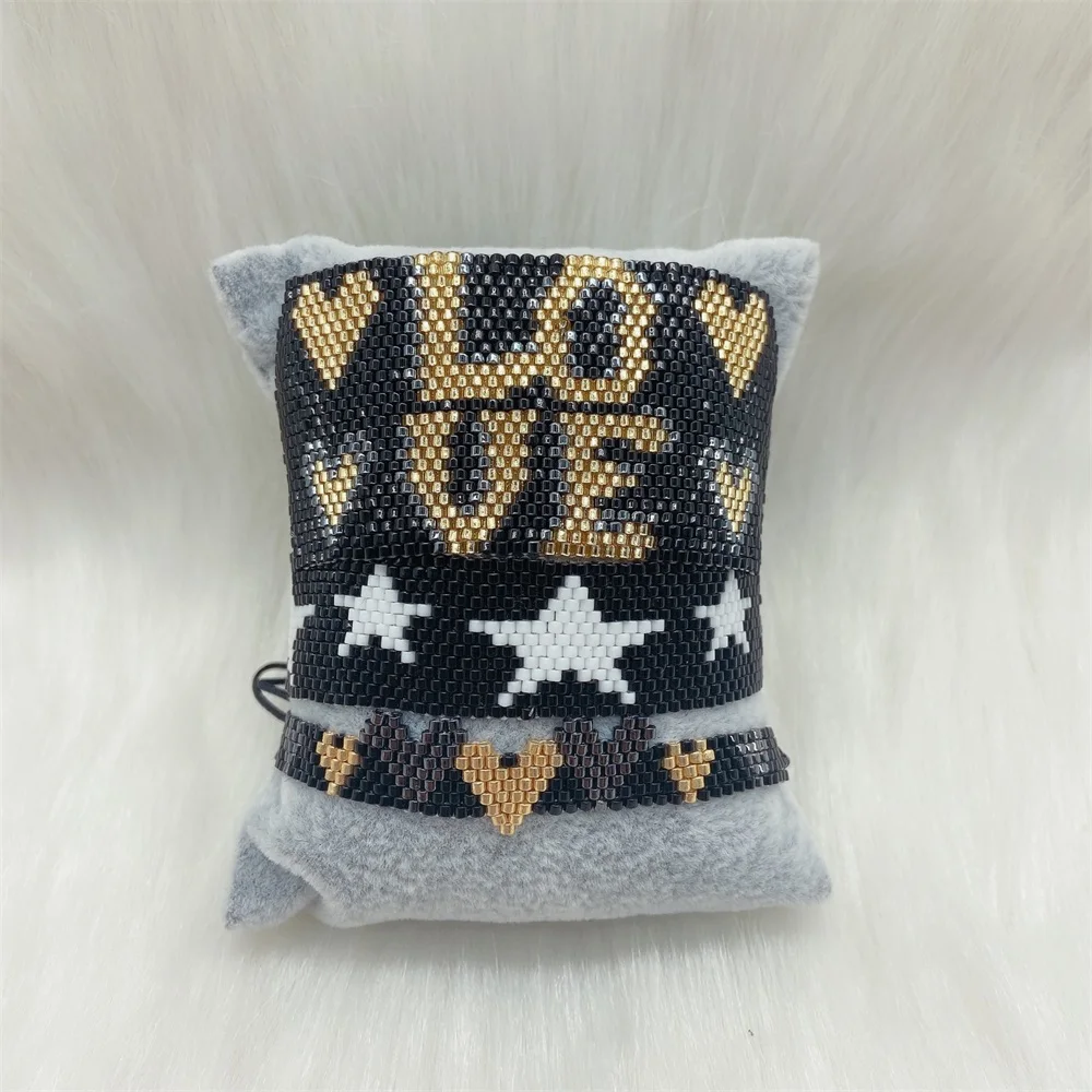 ZHONGVI Boho Women Bracelet Handmade MIYUKI Evil Eye Pulseras mujer Fashion Heart Bracelets Set Friendship Gifts Dropshipping