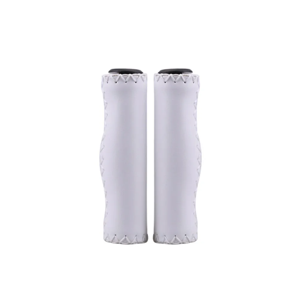 Mountain Cycling Bike Bicycle MTB Handlebar Grips leather Anti-slip Handle Grip