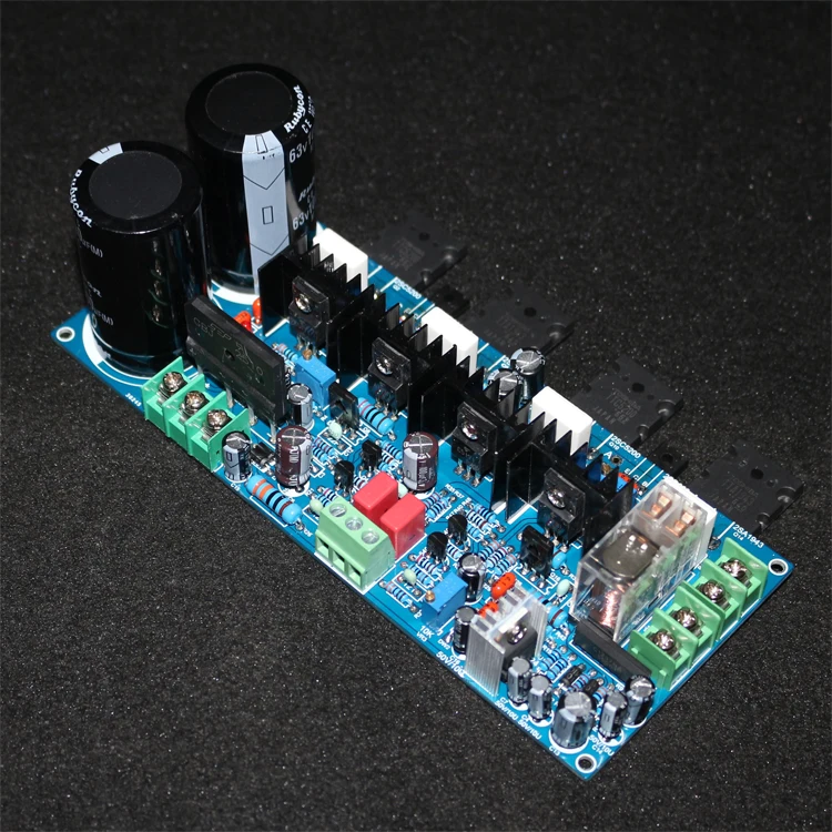 RX-V690 A1943 C5200 70 Вт+ 70 Вт 2,0 канальный hifi fever после класса усилитель платы с UPC1237 динамик защиты