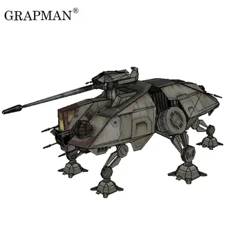 

AT-TE Star Wars 3D Paper Model DIY Puzzle Manual papercrafts Toy