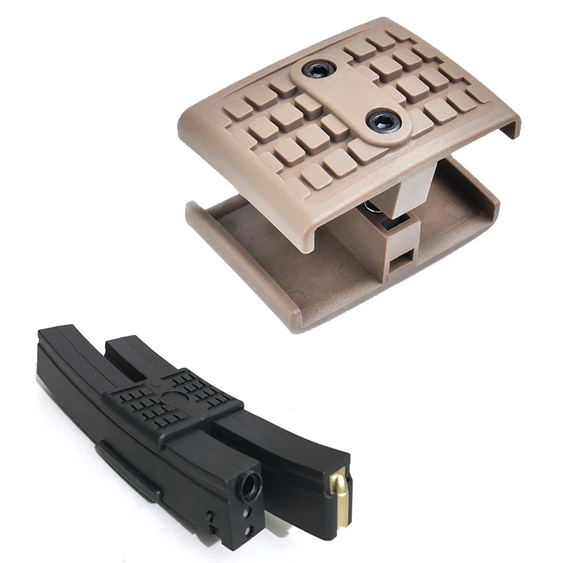 Airsoft Tactical MP5/MP5K Double Magazine Clamp Holder Nylon Hunting