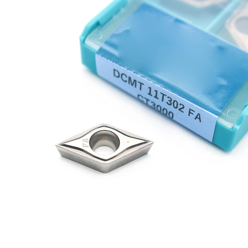 10 шт. DCMT11T302-FA-CT3000 DCMT11T302 FA CT3000 резак лезвие вставка для режущего инструмента токарные инструменты
