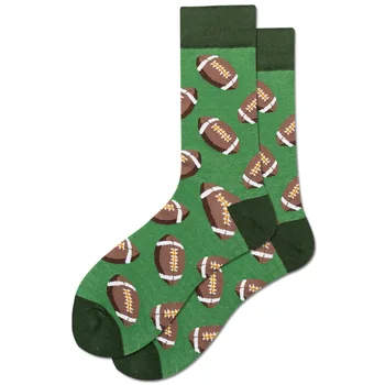 

1pair Accessories Sports Series Men Socks Adult Home Anti Slip Soft Autumn Winter Mid-calf Length Cozy Daily Wear Gift Casual