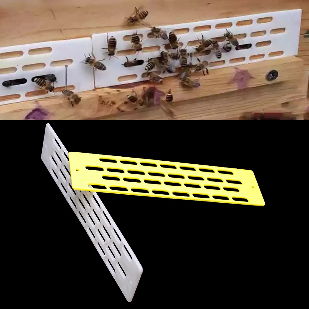 2PCS Beekeeping Plastic Bee Porter Escape Hive Door Nest Gate Reducer Escaper`SV 