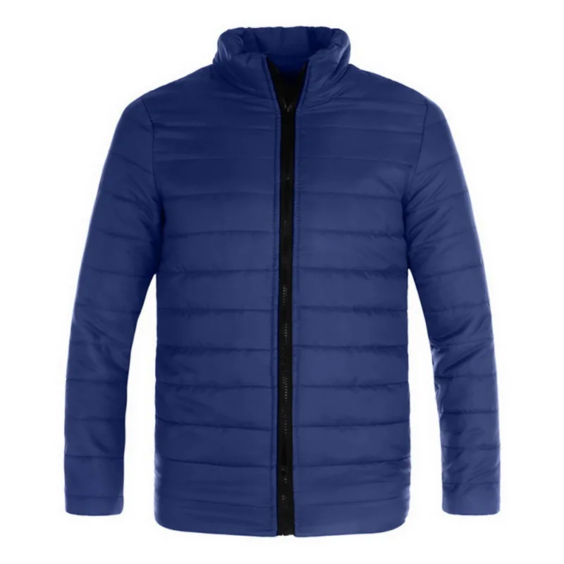 

HEFLASHOR Winter Jacket Men 2019 Fashion Stand Collar Male Parka Jacket Mens Solid Thick Jacket Coats Man Winter Parkas M-5XL