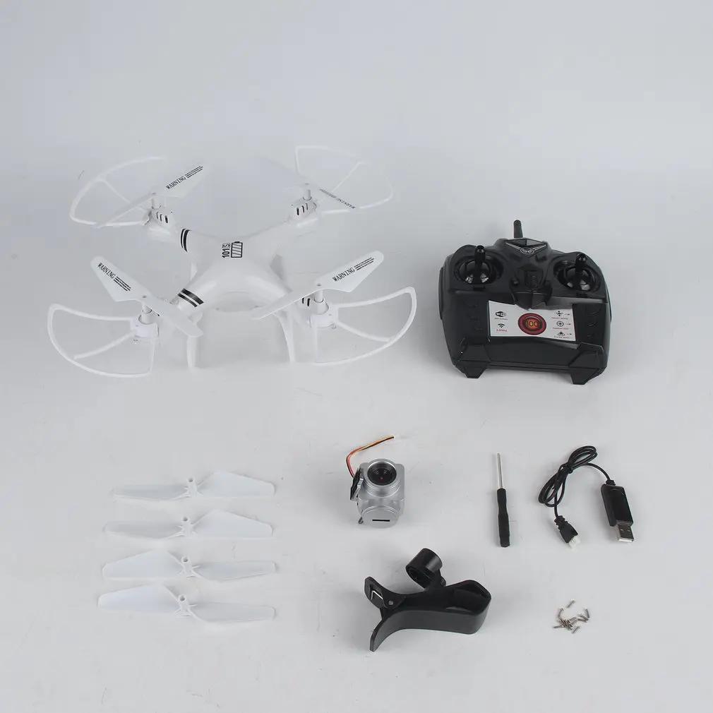 

KY101S RC Drone with Wifi FPV HD Adjustable Camera Altitude Hold One Key Return/Landing/ Off Headless RC Quadcopter Drone