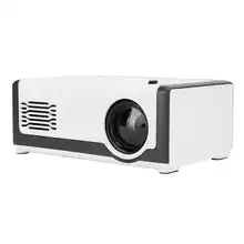 2020 NEW Portable Mini LED Projector 1080P HD USB AV Pocket Home Theater Media Player 100-240V New Home Media Video 1080P Player