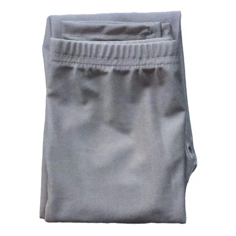 Girls Pants 2-16 Years Girl Candy Color Solid Ankle Length Slim Fitted Shine for School kids pants girls trousers