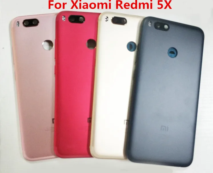 Чехол для аккумулятора Xiaomi Mi 5X A1 с кнопкой регулировки громкости Крышка задняя