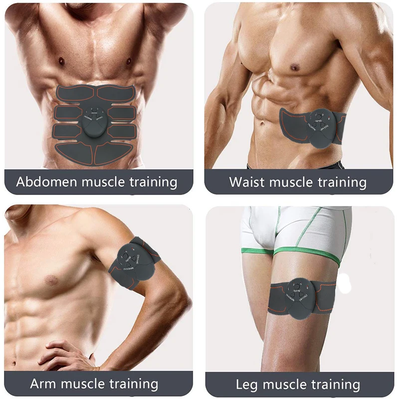 Унисекс мышечный Стимулятор ABS брюшной мышцы тонер для похудения сжигатель жира тренажер для похудения стимулятор мышц живота