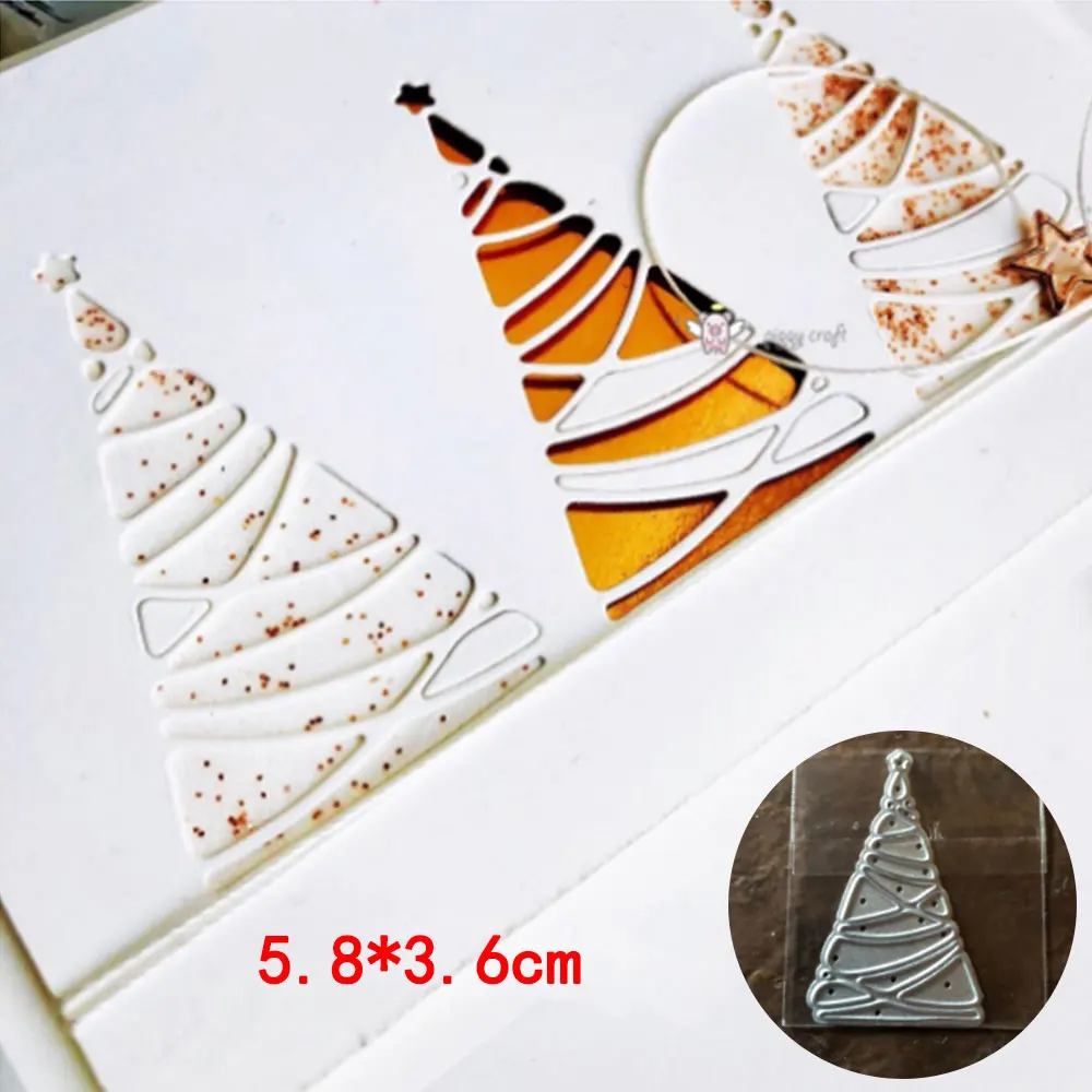 

metal cutting dies cut die mold Star christmas tree Scrapbook paper craft knife mould blade punch stencils dies