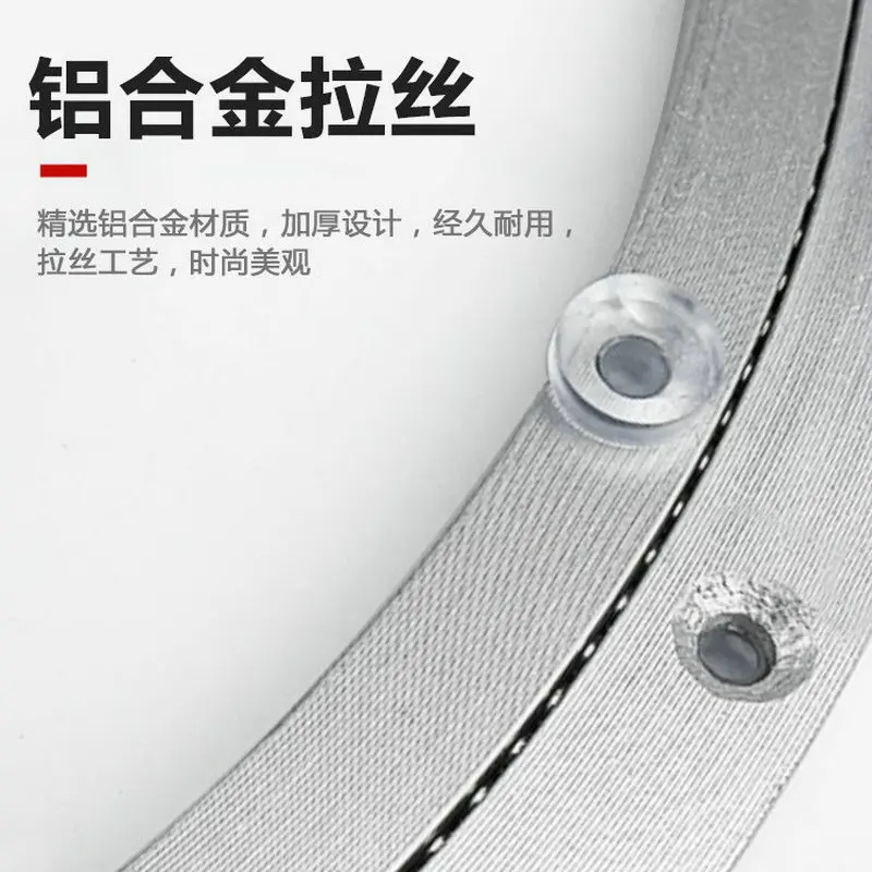 Lazy Susan Turntable Aluminium Alloy Lazy Susan Turntable Dining Table Rotating Swivel Plate 4-40INCH Diameter