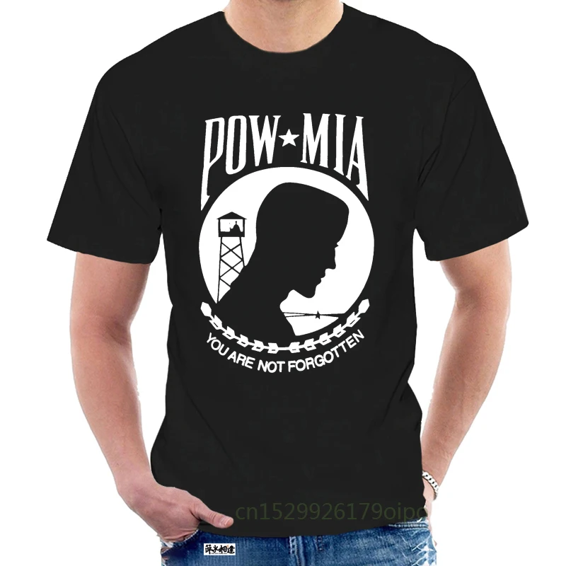 6605 Rothco Black POW MIA T-Shirt 