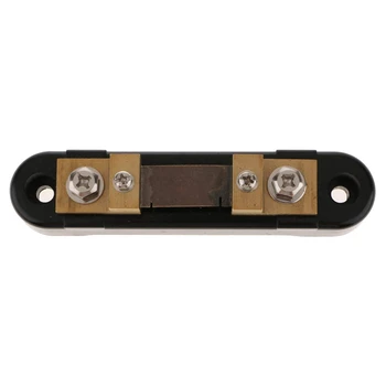 

Anti-Rust Metal Electric Current Shunt Resistors, 100A 75MV Copper DC Shunt Kit for Ammeter Amp Current Meters Gauge