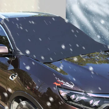 

Magnetic Car Front Windscreen Snow Ice Shield Cover Autos Windshield Sunshade Anti-frost Anti-fog Universal Car Sun Protector