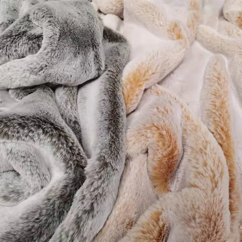 Одеяло из искусственного меха, одеяло из искусственного меха животных, очень мягкое одеяло из искусственного меха кролика