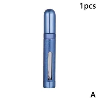 

2Pcs Refillable Perfume Atomizer Bottle For Female Spray Travelling Pump Cosmetic Case Empty Portable Containers Scent Bott E3T6