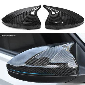 

Car Side Mirror Caps Cover Car Rear View Rearview Side Glass Mirror Cover Trim Frame for Volkswagen VW Jetta MK7 2019 2020