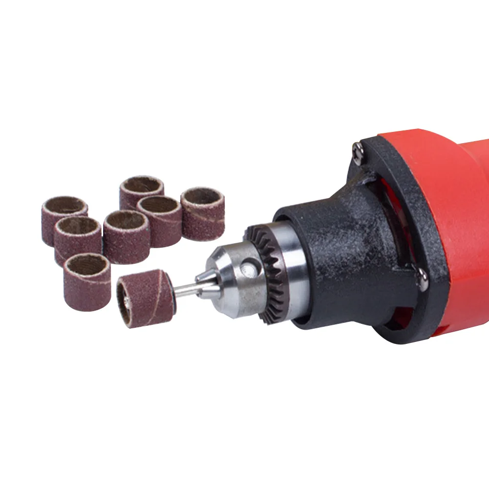 307pcs Home Drum Sander Set Grinding With Wrench Nail 6 Mandrels Multipurpose Polishing Woodworking Sanding Band Rotary Tool