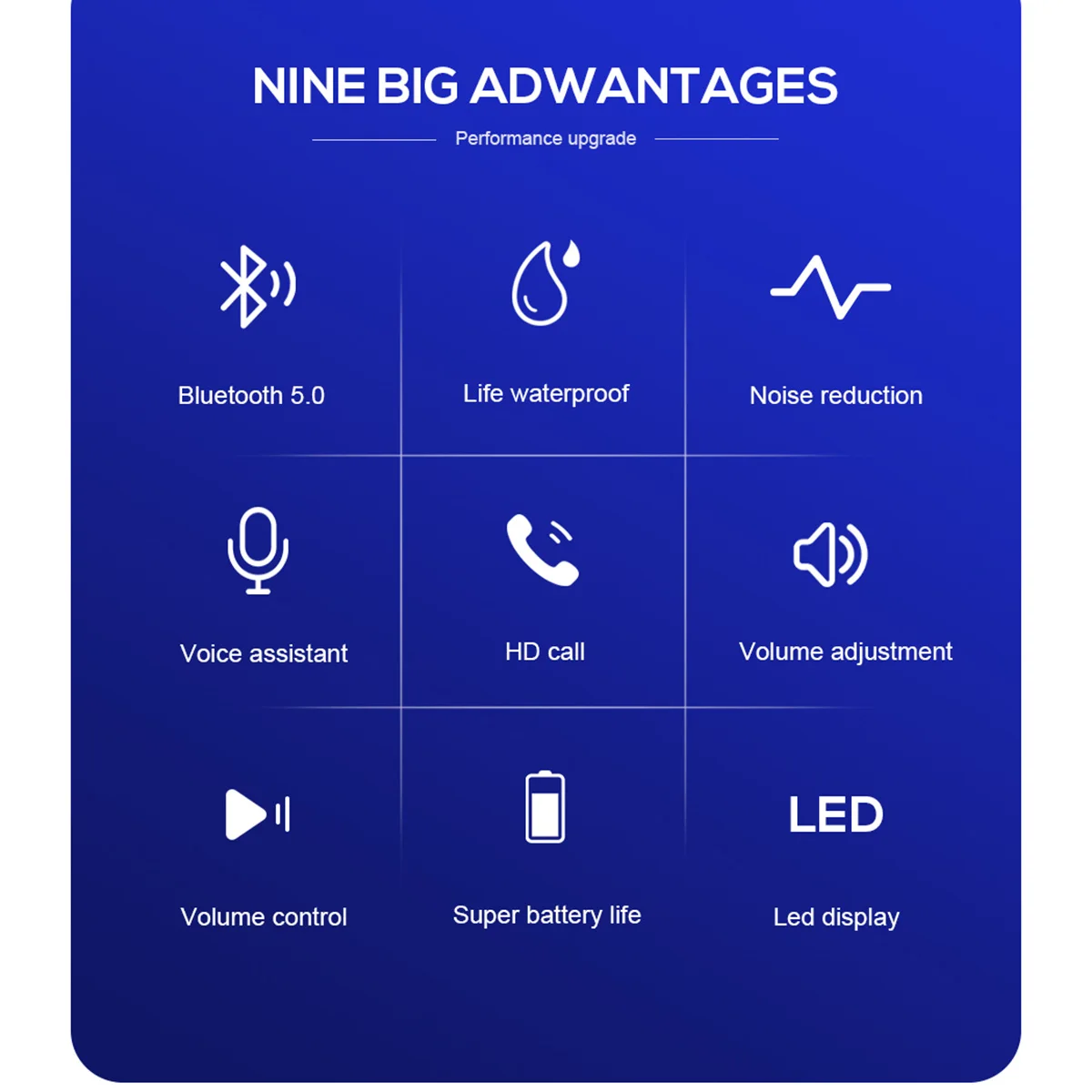 TWS Bluetooth 5 0 Headset Wireless Earbuds In Ear LED Display Fingerprint Touch Hifi Stereo Sport Earphone With Microphone