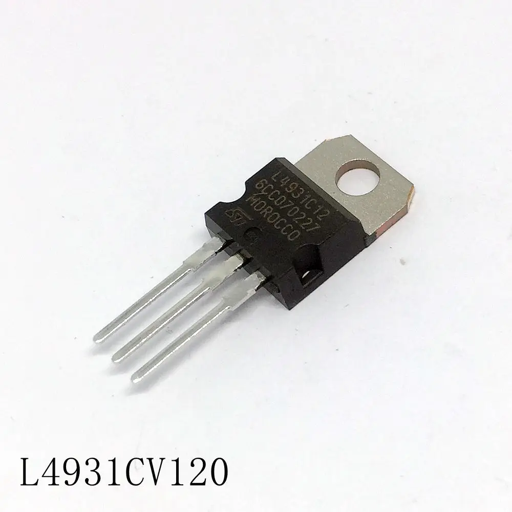 Линейный регулятор L4931CV120 TO-220 0.25A/12V 10 шт./лот в