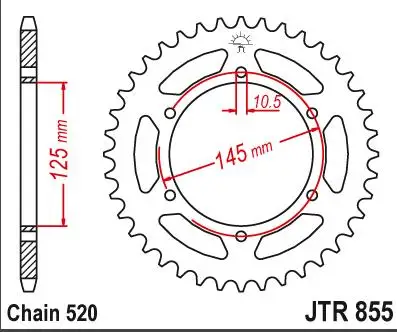 Мотоцикл 520 цепь Передняя и задняя Звездочка комплект для Yamaha XT660 R5VK XTZ660 XJ600 Suzuki GSX-R1100