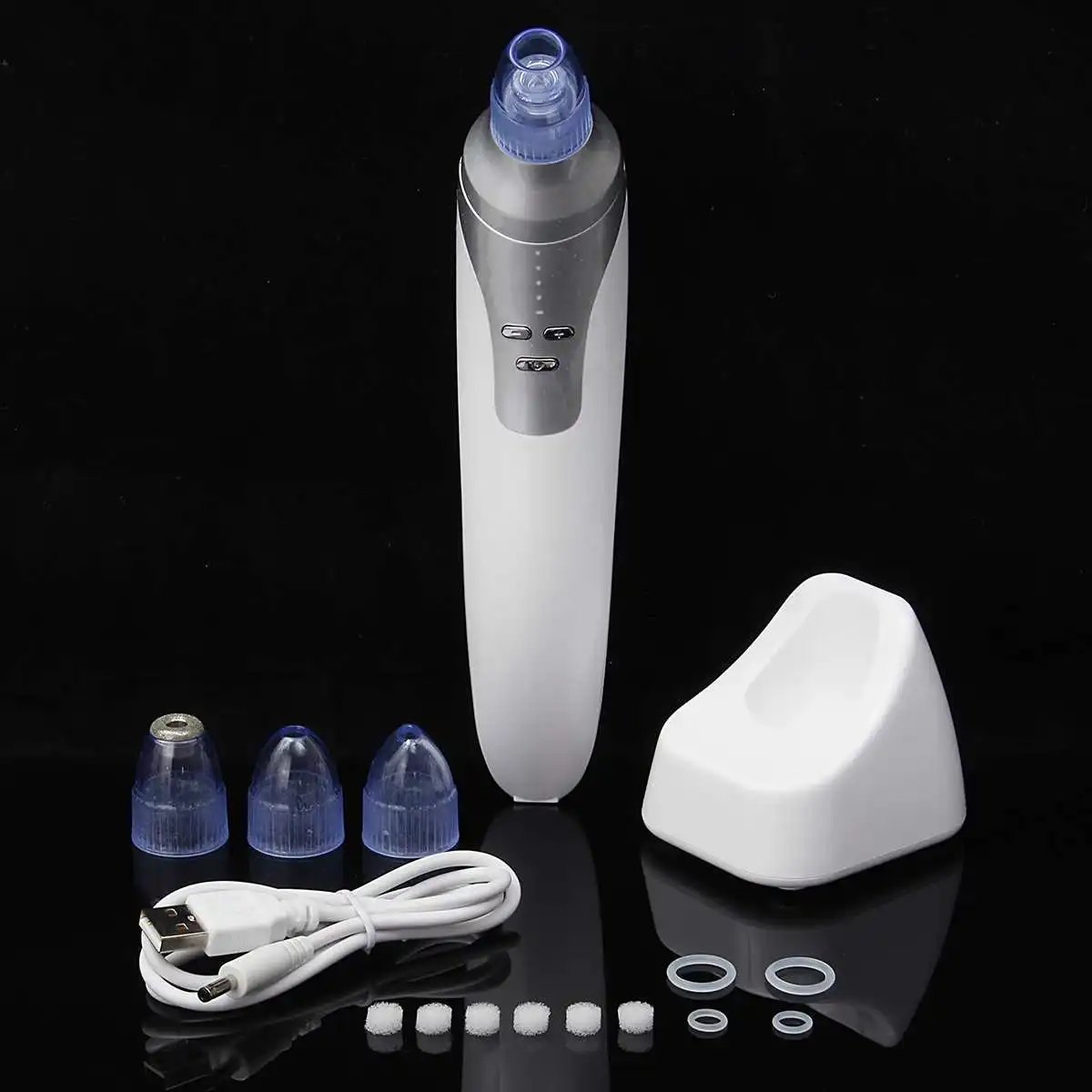 

Pore Cleaner Blackhead Remover Vacuum Electric Nose Face Deep Removing Pore Cleaner Cleansing Skin Care Machine Beauty Tool