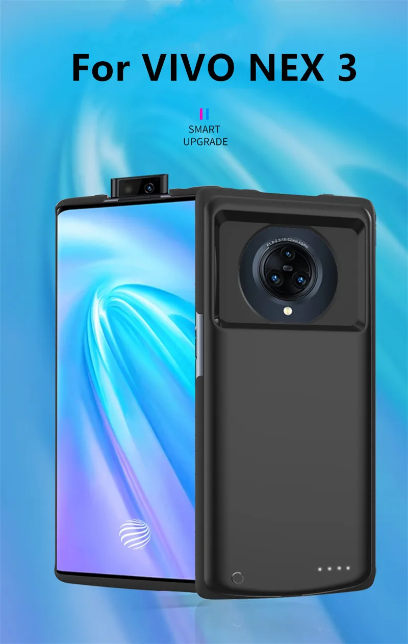 Зарядное устройство NTSPACE для VIVO MIX 3, чехол для внешнего аккумулятора 6500 мАч, чехол для резервного аккумулятора, чехол для портативного зарядного аккумулятора