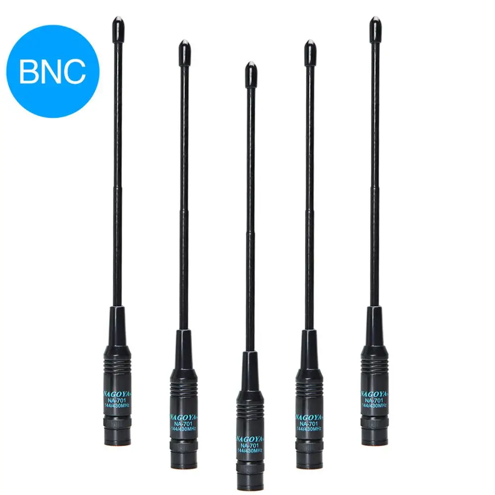 Нагоя NA-701 BNC Двухдиапазонная 144/430MHz мягкая антенна для ICOM Yeasu Kenwood TK100 рация