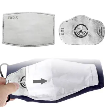 

20Pcs Dust Proof Anti Haze Disposable Inner Pads Filter Mouth Mask Windproof Mouth-muffle proof Flu Face masks Face Care Mask