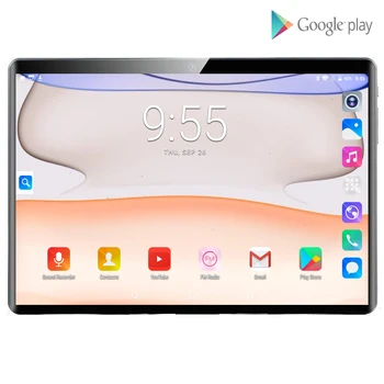 

Super Tempered 2.5D Glass 10 inch 3G Tablet pc Quad Core 32GB ROM IPS Screen WIFI GPS Android 9.0 +64GB TF Card