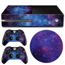 

1SET Console Controllers Protective Skin Nebula Pattern Decal Sticker Adhesive Cover For Xbox One Gift For Friends